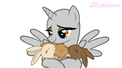 Size: 872x486 | Tagged: safe, artist:kichimina, derpibooru import, pony, rabbit, animal, animated, auction, auction open, bust, colored, commission, cute, female, gif, grin, happy, horn, hug, image, mare, show accurate, simple background, sitting, smiling, solo, spread wings, tree, vector, white background, wings, ych animation, your character here