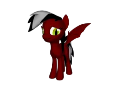 Size: 2000x1500 | Tagged: safe, artist:amgiwolf, derpibooru import, oc, oc:war sketch, unofficial characters only, bat pony, pony, 3d, bat pony oc, bat wings, image, png, sfm pony, simple background, solo, source filmmaker, transparent background, wings