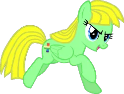 Size: 649x492 | Tagged: safe, artist:pegasski, artist:peppermint0123, derpibooru import, oc, oc:viva reverie, unofficial characters only, pegasus, pony, base used, eyelashes, female, image, mare, open mouth, pegasus oc, png, raised hoof, running, simple background, smiling, solo, transparent background, wings
