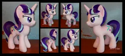 Size: 7784x3504 | Tagged: safe, artist:calusariac, derpibooru import, starlight glimmer, pony, image, irl, jpeg, photo, plushie, solo