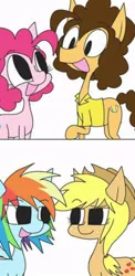 Size: 262x536 | Tagged: safe, derpibooru import, applejack, cheese sandwich, pinkie pie, rainbow dash, earth pony, pegasus, pony, appledash, cheesepie, female, image, jpeg, lesbian, male, mare, shipping, stallion, straight