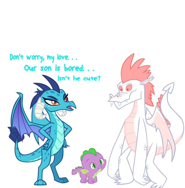 Size: 1006x1024 | Tagged: safe, artist:angel147196, artist:hendro107, artist:thesharp0ne, derpibooru import, edit, vector edit, fizzle, princess ember, spike, dragon, alternate universe, baby, baby spike, ember is spike's mother, father and child, father and son, female, fizzlember, husband and wife, image, male, mother and child, mother and son, png, shipping, simple background, straight, text, transparent background, vector, wings, younger