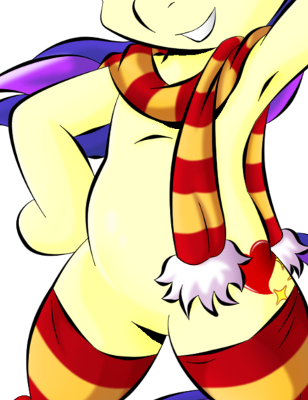 Size: 439x571 | Tagged: safe, artist:taekwon-magic, derpibooru import, edit, oc, oc:peach heart, unofficial characters only, belly, bipedal, clothes, hoof on hip, image, pictures of bellies, png, scarf, simple background, smiling, socks, solo, transparent background