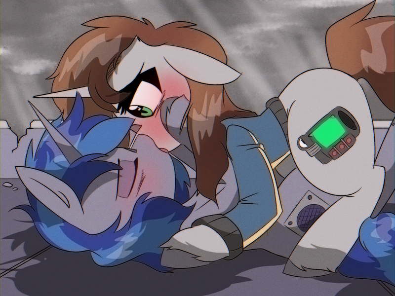 2523556 - safe, edit, editor:lovetime17, rarity, crossover, protoboy,  robotboy, vs - Derpibooru