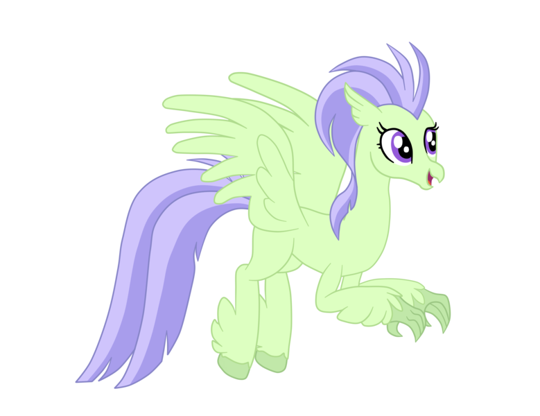 Size: 3009x2318 | Tagged: safe, derpibooru import, laguna, hippogriff, pony, background hippogriff, background pony, image, png, solo
