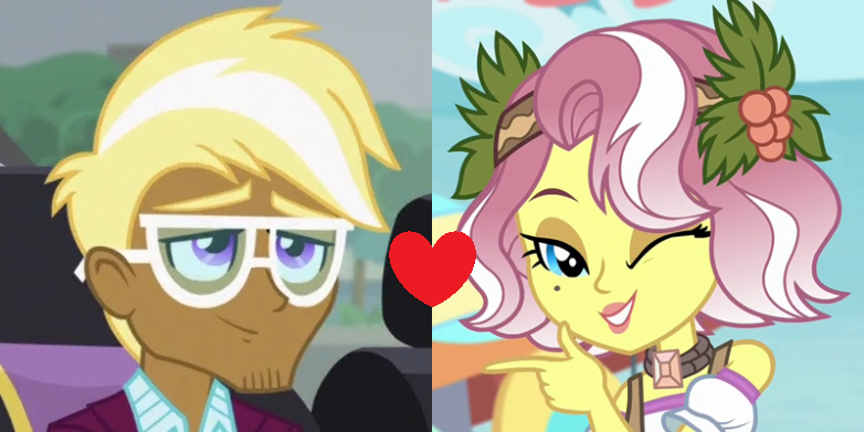 Size: 782x391 | Tagged: safe, derpibooru import, edit, edited screencap, screencap, trenderhoof, vignette valencia, equestria girls, equestria girls series, friendship games, rollercoaster of friendship, cropped, female, heart, image, male, one eye closed, png, shipping, shipping domino, straight, trenette, wink