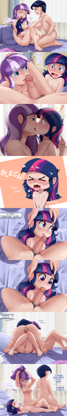 Size: 1650x10200 | Tagged: explicit, artist:fearingfun, banned from derpibooru, night light, twilight sparkle, twilight velvet, human, abuse, afterglow, aftersex, anus, bed, blowjob, child abuse, cum, cute, facefuck, father and child, father and daughter, female, filthy dirty married sex, fingering, fun for the whole family, humanized, image, implied anal, incest, kissing, lesbian, licking, licking cock, lolicon, male, masturbation, mother and child, mother and daughter, nipples, nudity, oral, parent and child, penis, pillow, png, ponytail, sex, shipping, straight, suckling, tongue out, twicest, twinight, underage, vagina, velvet sparkle, vulva
