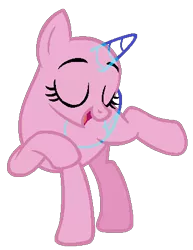 Size: 345x448 | Tagged: safe, artist:alari1234-bases, derpibooru import, oc, unofficial characters only, alicorn, pony, alicorn oc, bald, base, eyelashes, eyes closed, horn, image, open mouth, png, raised hoof, simple background, smiling, solo, transparent background, wings