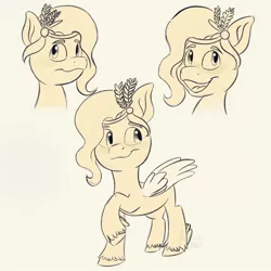 Size: 2048x2048 | Tagged: safe, artist:florencepaw, derpibooru import, pipp petals, pegasus, g5, image, jpeg, sketch