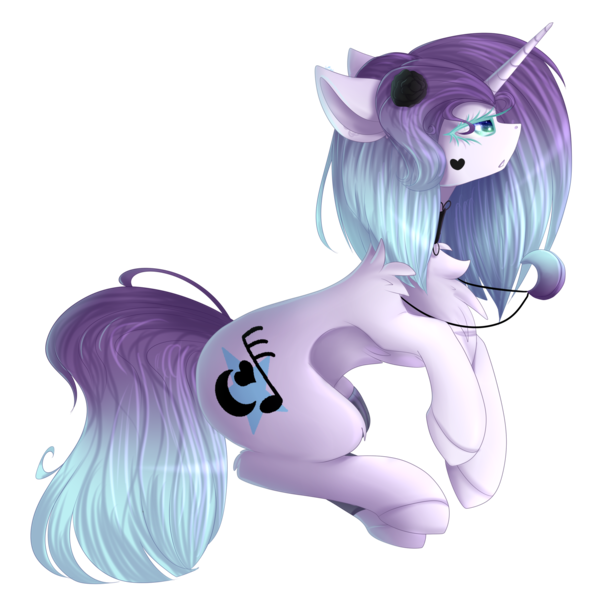 Size: 2449x2449 | Tagged: safe, artist:mediasmile666, derpibooru import, oc, unofficial characters only, pony, unicorn, chest fluff, female, floppy ears, high res, image, jewelry, mare, pendant, png, simple background, solo, transparent background