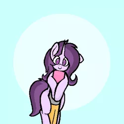 Size: 400x400 | Tagged: safe, artist:czu, derpibooru import, oc, oc:czupone, unofficial characters only, pony, image, micro, pencil, png, smol, tiny, tiny ponies