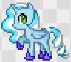 Size: 387x340 | Tagged: safe, artist:altersmay87, derpibooru import, oc, oc:princess argenta, ponified, alicorn, pony, argentina, clothes, female, image, jewelry, jpeg, looking up, mare, nation ponies, pixel art, regalia, shoes