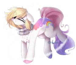 Size: 2633x2278 | Tagged: safe, artist:mediasmile666, derpibooru import, oc, unofficial characters only, earth pony, pony, chest fluff, coat markings, colored hooves, female, floppy ears, image, looking at you, mare, one eye closed, png, simple background, transparent background, wink