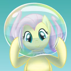 Size: 2500x2497 | Tagged: safe, artist:bladedragoon7575, derpibooru import, fluttershy, pegasus, pony, bubble, bubble on head, cute, female, fluttershy day, high res, image, mare, png, shyabetes, soap bubble, vector