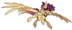 Size: 1280x530 | Tagged: safe, artist:sparky-boi, derpibooru import, oc, oc:sunrise skies, pegasus, pony, eye clipping through hair, female, image, mare, png, simple background, solo, transparent background