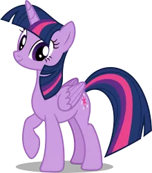 Size: 7041x8000 | Tagged: safe, artist:chrzanek97, derpibooru import, twilight sparkle, twilight sparkle (alicorn), alicorn, pony, celestial advice, absurd resolution, female, image, mare, png, raised hoof, simple background, solo, transparent background, vector