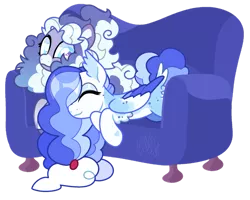 Size: 1280x1023 | Tagged: safe, artist:renhorse, derpibooru import, oc, oc:cloud watcher, oc:cloudy cast, unofficial characters only, pegasus, pony, couch, female, image, mare, png, simple background, transparent background