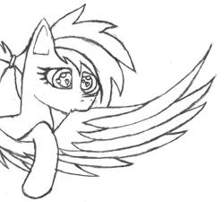 Size: 2488x2243 | Tagged: safe, artist:duskendraws, derpibooru import, oc, oc:verran, unofficial characters only, pegasus, pony, grooming, heart eyes, image, jpeg, male, monochrome, preening, simple background, sketch, solo, traditional art, trap, wingding eyes