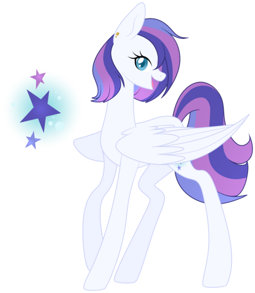 Size: 1280x1474 | Tagged: safe, artist:auroranovasentry, derpibooru import, oc, oc:rainbow sky, pegasus, pony, female, image, magical lesbian spawn, mare, offspring, parent:rainbow dash, parent:twilight sparkle, parents:twidash, png, simple background, solo, transparent background