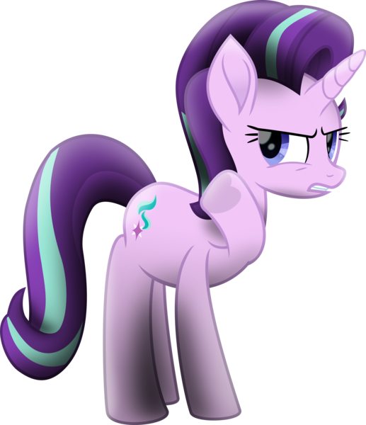 Size: 7266x8427 | Tagged: safe, artist:lincolnbrewsterfan, derpibooru import, starlight glimmer, pony, unicorn, my little pony: the movie, the crystalling, .svg available, absurd resolution, angry, derpibooru exclusive, female, frog (hoof), gritted teeth, heart, heart hoof, image, inkscape, looking at you, mare, movie accurate, moviefied, palindrome, png, purple mane, raised hoof, serious, serious face, shading, show moviefied, simple background, talk to the hand, transparent background, underhoof, vector, waving