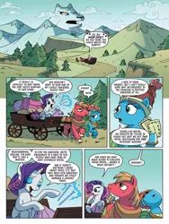 Size: 768x1024 | Tagged: safe, artist:nanook123, derpibooru import, idw, big macintosh, meadowbrook, rarity, spoiler:comic, spoiler:comicannual2021, image, jpeg, season 10