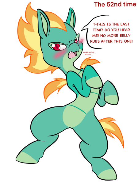 Size: 1536x2048 | Tagged: safe, artist:steelsoul, derpibooru import, tianhuo, dragon, hybrid, longma, them's fightin' herds, commission, community related, cute, dialogue, featureless crotch, female, image, looking at you, png