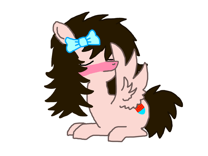 Size: 4128x3096 | Tagged: safe, artist:kokopingas98, derpibooru import, oc, oc:anthon, unofficial characters only, pegasus, pony, blushing, bow, cute, digital art, eyes closed, femboy, girly, grooming, hair, hair bow, hair over one eye, hairpin, image, long hair, lying, lying down, male, newbie artist training grounds, pegasus oc, png, ponysona, preenhub, preening, simple background, solo, teenager, transparent background, wings