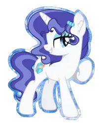 Size: 1872x2216 | Tagged: safe, artist:magicallightsentryyt, derpibooru import, oc, oc:beauty diamond, pony, unicorn, female, image, mare, png, simple background, solo, transparent background