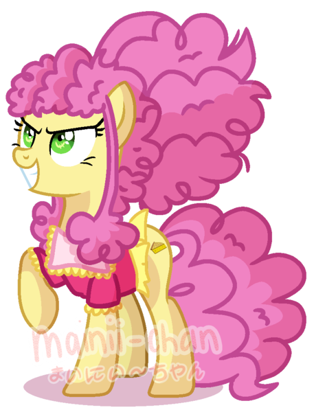 Size: 815x1071 | Tagged: safe, artist:mainii-chan, deleted from derpibooru, derpibooru import, li'l cheese, pony, the last problem, clothes, image, older, png, shirt, simple background, solo, transparent background