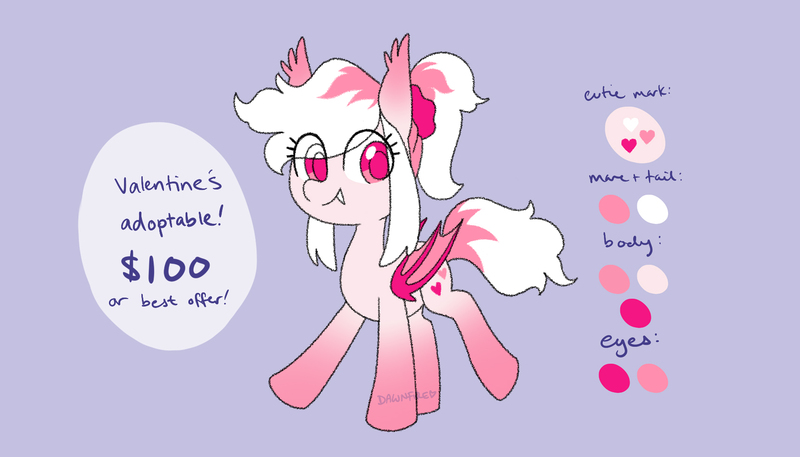 Size: 1703x972 | Tagged: safe, artist:dawnfire, oc, unofficial characters only, bat pony, pony, adoptable, advertisement, bat pony oc, bat wings, eye clipping through hair, female, gradient hooves, gradient mane, image, jpeg, mare, reference sheet, simple background, solo, watermark, wings