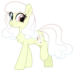 Size: 1111x1068 | Tagged: safe, artist:sonnatora, derpibooru import, oc, oc:fluffy buddy, unofficial characters only, earth pony, pony, earth pony oc, image, looking at you, multicolored hair, png, simple background, transparent background
