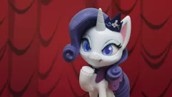 Size: 1920x1080 | Tagged: safe, derpibooru import, screencap, rarity, pony, fashion failure, my little pony: stop motion short, box, image, png, solo, stop motion