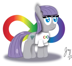 Size: 1280x1173 | Tagged: safe, artist:jesslmc16, derpibooru import, maud pie, earth pony, autism, autism acceptance month, digital art, drawing, food, illustrator, image, pie, png