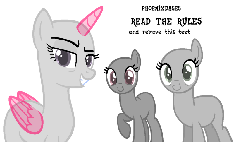 Size: 1280x776 | Tagged: safe, artist:kingbases, derpibooru import, oc, unofficial characters only, alicorn, earth pony, pony, alicorn oc, bald, base, earth pony oc, eyelashes, female, horn, image, mare, png, raised hoof, simple background, smiling, smirk, transparent background, wings