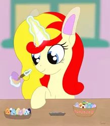 Size: 1555x1784 | Tagged: safe, derpibooru import, oc, oc:miss libussa, czequestria, easter, egg, holiday, image, jpeg, solo