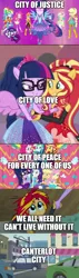 Size: 500x1749 | Tagged: safe, derpibooru import, edit, edited screencap, screencap, applejack, fluttershy, pinkie pie, rainbow dash, rarity, sci-twi, sunset shimmer, twilight sparkle, equestria girls, equestria girls (movie), equestria girls series, forgotten friendship, legend of everfree, rollercoaster of friendship, canterlot city, comic, crystal guardian, gotham city, humane five, humane seven, humane six, image, inspirational, png, ponied up, positive ponies, r. kelly, screencap comic, song reference, super ponied up