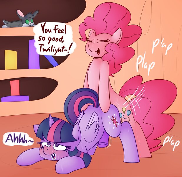 Size: 2526x2451 | Tagged: explicit, artist:mr. rottson, derpibooru import, pinkie pie, twilight sparkle, twilight sparkle (alicorn), alicorn, earth pony, pony, ahegao, anal, creampie, cum, cum in mouth, doggy style, eyes closed, face down ass up, female, from behind, futa, futa on futa, futa pinkie pie, futa twilight sparkle, horsecock, image, intersex, jpeg, moaning, moaning in pleasure, nudity, open mouth, oral creampie, penetration, penis, sex, shipping, sweat, tongue out, twinkie