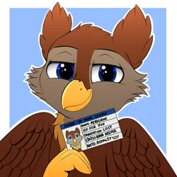 Size: 2000x2000 | Tagged: safe, artist:h3nger, derpibooru import, oc, gryphon, claws, griffon oc, image, license, male, png, solo, wings