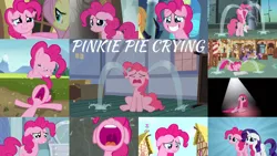 Size: 1280x720 | Tagged: safe, derpibooru import, edit, edited screencap, editor:quoterific, screencap, applejack, fluttershy, pinkie pie, rarity, twilight sparkle, earth pony, pegasus, pony, unicorn, baby cakes, party of one, pinkie pride, ponyville confidential, putting your hoof down, rock solid friendship, tanks for the memories, the beginning of the end, the lost treasure of griffonstone, the maud couple, too many pinkie pies, applejack's hat, cowboy hat, crying, duo, duo female, eyes closed, female, floppy ears, fluttershy's cottage, grin, hat, image, jpeg, lip bite, male, mare, nose in the air, open mouth, pinkamena diane pie, sad, sitting, smiling, solo, stallion, sugarcube corner, tears of joy, teeth, unicorn twilight, volumetric mouth, wavy mouth