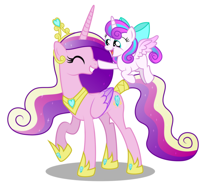 Size: 1600x1502 | Tagged: safe, artist:aleximusprime, derpibooru import, princess cadance, princess flurry heart, alicorn, pony, flurry heart's story, boop, bow, eyes closed, female, filly, filly flurry heart, flowing mane, grin, hair bow, hoof shoes, image, jewelry, mother and child, mother and daughter, mother's day, necklace, noseboop, png, queen cadance, regalia, simple background, smiling, tail wrap, tiara, transparent background