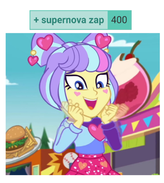 Size: 710x791 | Tagged: safe, derpibooru import, screencap, supernova zap, derpibooru, equestria girls, equestria girls series, lost and pound, spoiler:eqg series (season 2), cute, image, lost and pound: fluttershy, meta, png, solo, su-z, su-z-betes, tags