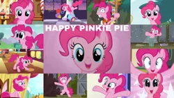 Size: 1280x721 | Tagged: safe, derpibooru import, edit, edited screencap, editor:quoterific, screencap, pinkie pie, earth pony, pony, a friend in deed, applebuck season, bats!, discordant harmony, horse play, make new friends but keep discord, pinkie apple pie, pinkie pride, ppov, sweet and elite, the last laugh, the mane attraction, the ticket master, balloon, breaking the fourth wall, cute, diapinkes, female, grin, image, looking at you, mare, night, party cannon, pinkie being pinkie, png, smiling, smiling at you, solo, sugarcube corner, twilight's castle, wide eyes