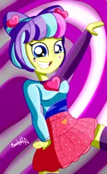 Size: 1280x2071 | Tagged: safe, artist:moonlightatlm, derpibooru import, supernova zap, equestria girls, equestria girls series, sunset's backstage pass!, spoiler:eqg series (season 2), female, grin, image, jpeg, smiling, solo