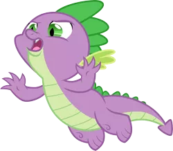 Size: 3435x3000 | Tagged: safe, artist:cloudyglow, derpibooru import, spike, princess spike (episode), .ai available, image, png, solo, vector