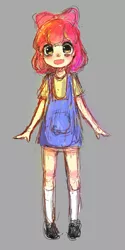 Size: 600x1200 | Tagged: artist needed, source needed, safe, derpibooru import, apple bloom, human, female, humanized, image, jpeg, solo