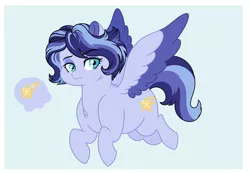 Size: 1280x884 | Tagged: safe, artist:roses-are-gold, derpibooru import, oc, pegasus, pony, female, image, jpeg, mare, offspring, parent:flash sentry, parent:rainbow dash, parents:flashdash, solo, two toned wings, wings