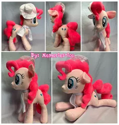 Size: 1024x1071 | Tagged: safe, artist:memories-ice, derpibooru import, pinkie pie, pony, hat, image, irl, jpeg, photo, plushie, solo