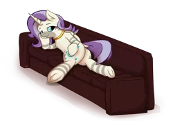 Size: 1920x1354 | Tagged: safe, artist:khaki-cap, derpibooru import, fluttershy, rarity, starlight glimmer, zecora, oc, oc:princess mythic majestic, alicorn, zebra, zebra alicorn, alicorn oc, butt, commission, couch, cutie mark, deviantart, digital art, dock, female, furniture, fusion, horn, image, jewelry, looking at you, looking back, mare, necklace, png, presenting, simple background, smiling, solo, transparent background, underhoof, wings, ych example, ych result, your character here, zebra oc