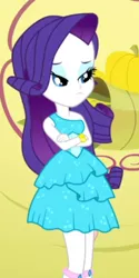 Size: 266x532 | Tagged: safe, derpibooru import, screencap, rarity, a photo booth story, eqg summertime shorts, equestria girls, cropped, fall formal outfits, image, png, solo