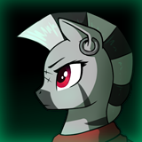 Size: 160x160 | Tagged: safe, artist:dipfanken, derpibooru import, edit, edited screencap, editor:fluttershyisnot adoormat, screencap, oc, oc:mshauri, unofficial characters only, fallout equestria, game: fallout equestria: remains, bust, gradient background, image, png